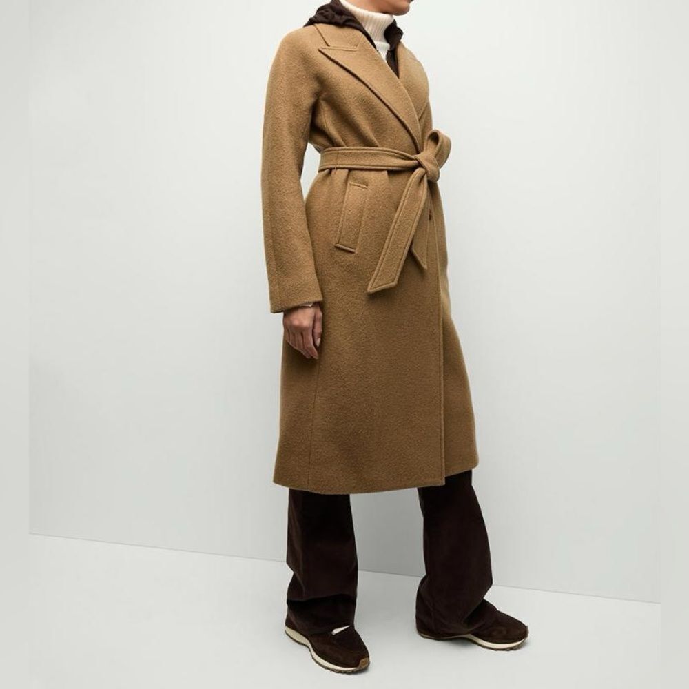 Veronica Beard Wool Trench Coat